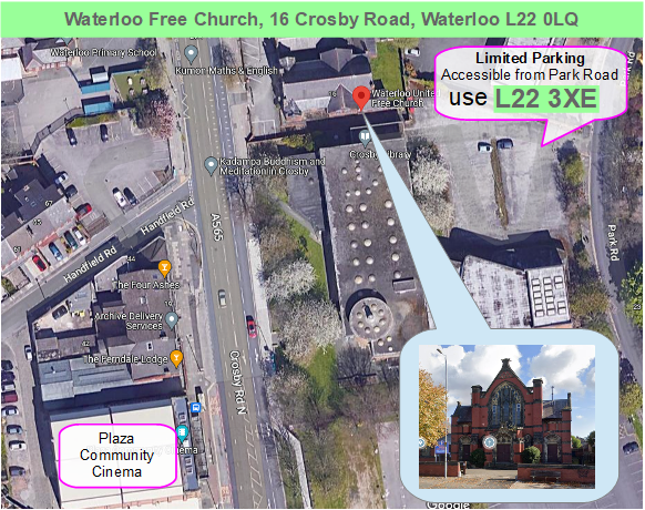 Directions to Waterloo Free Church